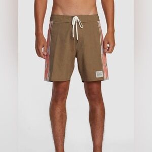 RVCA Two Harbors Trunk Elastic Waist